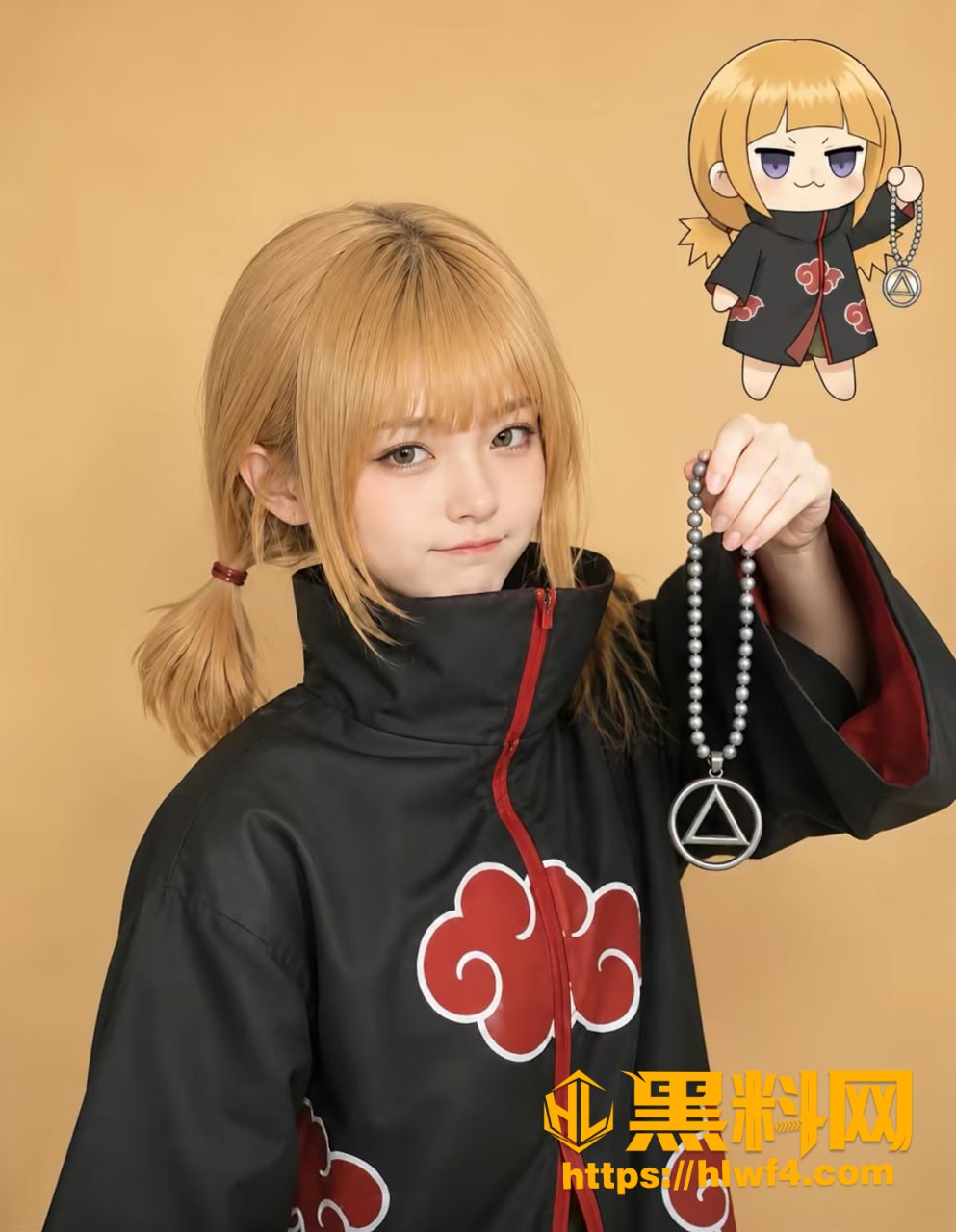 情报君萌黄真人COS 2